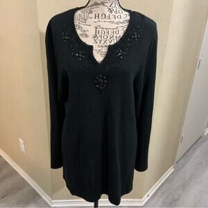 Metro 7‎ embellished tunic size 16W NWT